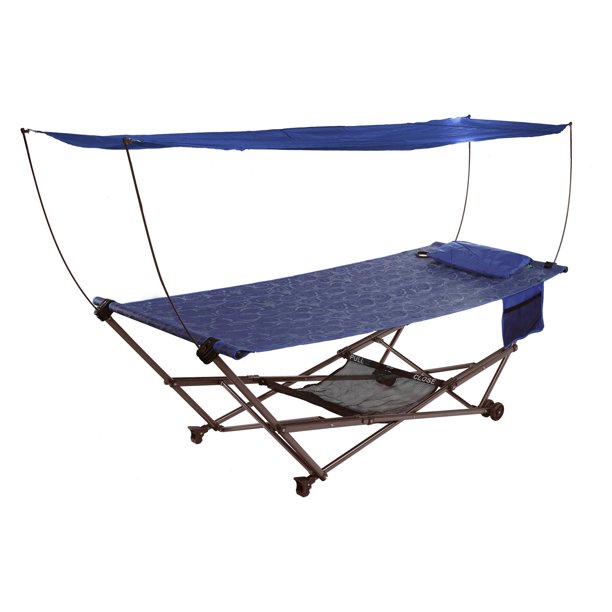 Bliss Hammocks STOWEZ Portable Hammock & 4 Point Stand with Canopy