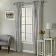 thumbnail image 6 of SKL Home AdelynCurtain Panel Pair, Gray, 52x84, 6 of 7