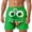 Z103-Green, variant on XINPING Mens Board Shorts Retro Athletic Funny/novelty Print Quick-Dry Spring Break Swim Trunks with Pockets Upf 50+ Sun Protection Swimwear Bathing Suits