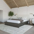 thumbnail image 2 of Jane Queen Size Platform Bed with Upholstered Headboard, 2 of 7