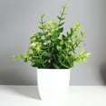 thumbnail image 3 of Eisoary Artificial Bonsai Vivid Non Wither Realistic Decorative Living Room Bedroom Artificial Eucalyptus Plants Home Decor for Hotel, 3 of 13