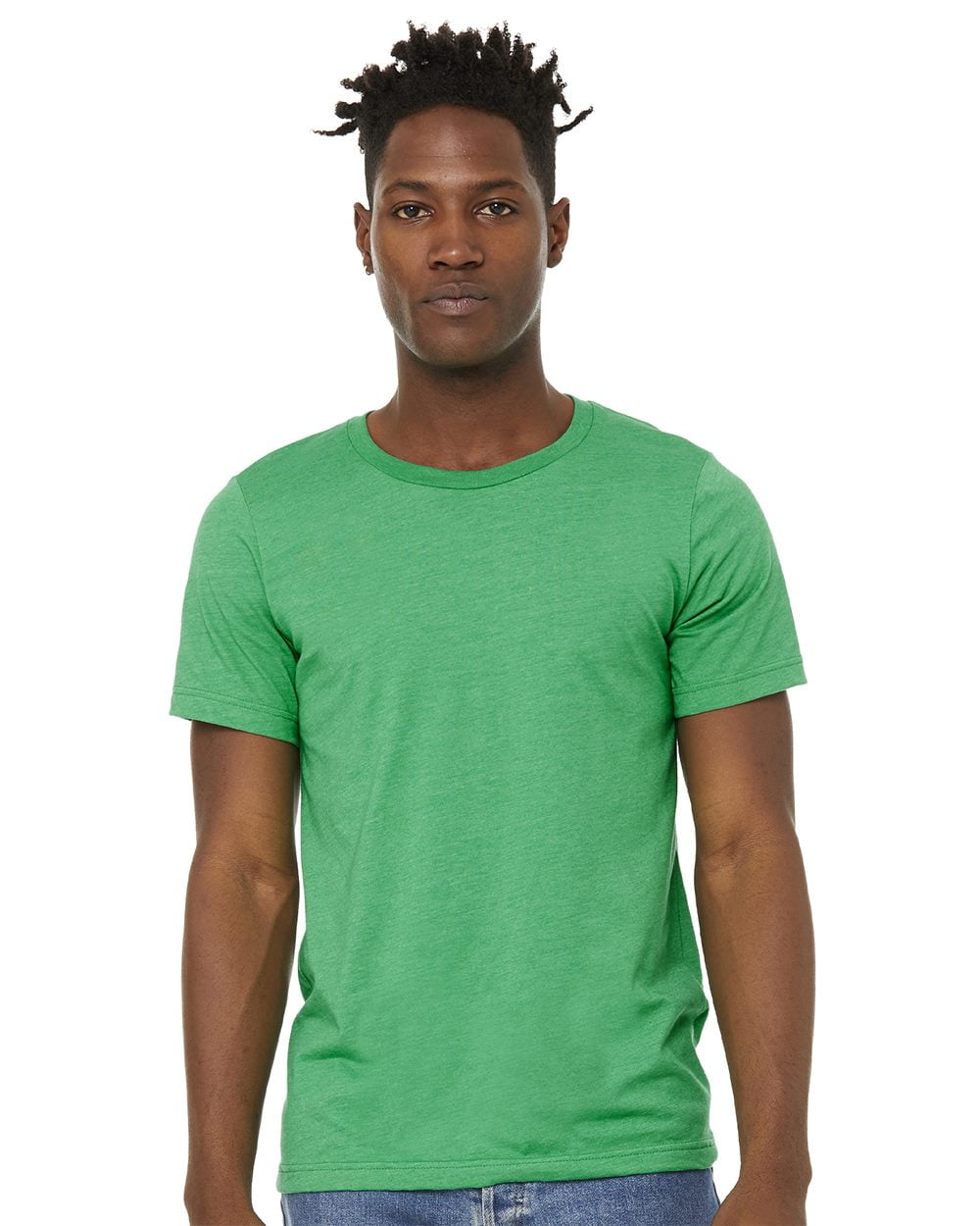 Download Bella Canvas Bella Canvas Unisex Sueded Tee 3301 Heather Grass Green Xs Walmart Com Walmart Com