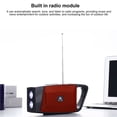 thumbnail image 4 of Oferta del Mes, Gancho para mochila para exteriores, inserción de tarjeta solar, altavoz, radio, linterna portátil y sistema de sonido Akmoler, 4 of 8
