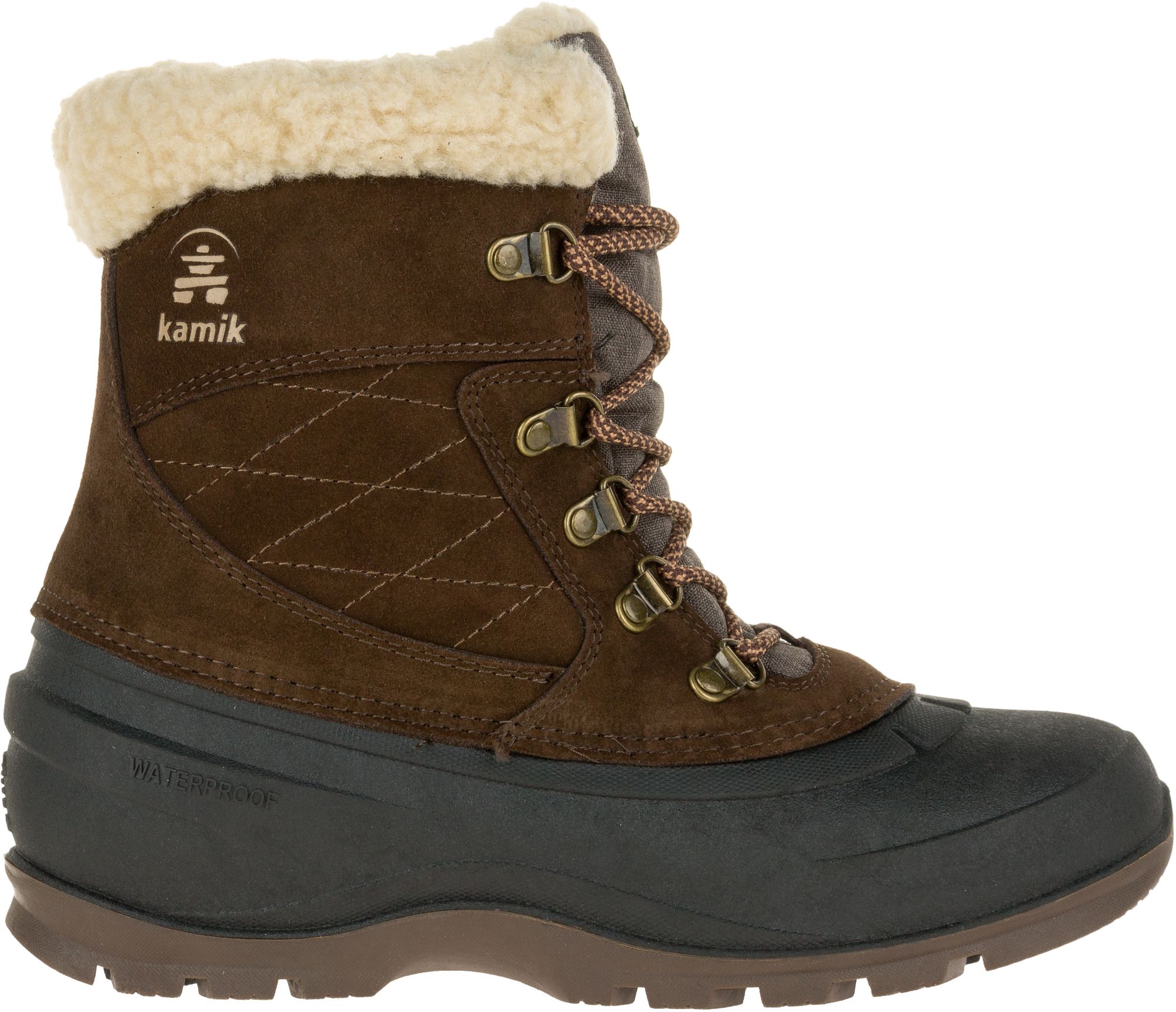 kamik women's snowgem 200g waterproof winter boots