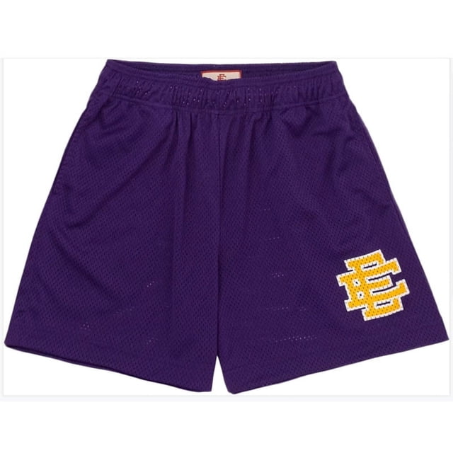 Pantalones cortos de fitness para hombre, Shorts masculinos de malla transpirable, a la moda, de estilo deportivo, Para playa, 2024