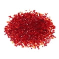 thumbnail image 1 of Uxcell 0.66 libras de piedra de vidrio de fuego, 3-6mm vidrio reflectante para fogata, rojo, 1 of 6