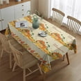 thumbnail image 2 of Fall Table Cover Wrinkle Resistant Washable Tablecolths Table Covers Rustic Autumn Farm Pumpkins Harvest Tablecloth for Dining Kitchen Restaurant Birthday Rectangle,60x84inch, 2 of 5