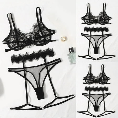 

Ykohkofe New Sexy Fashion Lace Lingerie Underwear Sleepwear G-string Pajamas Garter