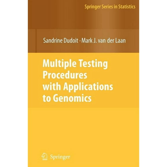 Springer Statistics Multiple Testing Procedures with Applications to Genomics, (Paperback)