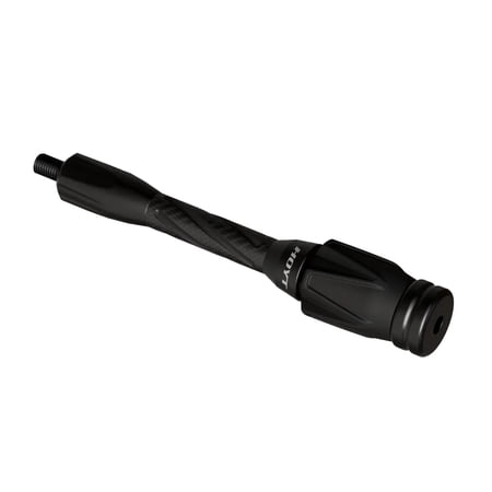 Hoyt Stealth Pro Series 6 Black Stabilizer Rifled Carbon Rod Sound & Vibration Reduction (1776826)