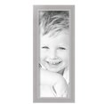 thumbnail image 2 of ArtToFrames 7" x 19" Silver Picture Frame, 7x19 inch Silver Wood Poster Frame (WOM-5388), Pack, 2 of 8
