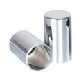 thumbnail image 4 of 4x Chrome Docking Hardware Cover Point / Motorcycle Accessories/ Aluminum Alloy Decoration For at street 2009 - Chrome, 4 of 7