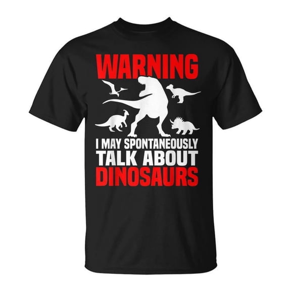 SR Dinosaur Talking About Dinosaurs Paleontologist T-shirt