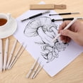 thumbnail image 4 of 13 Piezas de Tocón para Mezclar, Licuadoras Arte con Esponjas Bolígrafos y Sacapuntas Papel Lija, Palitos Mezclar Dibujar, 4 of 5