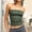 Army Green, variant on Women Elegant Floral Lace Tube Tank Top Strapless Sheer Fitted Cropped Bandeau Top Slim Fit Women Soft Lightweight Cute Cami Daily Party Travel Outfits, Light Blue M