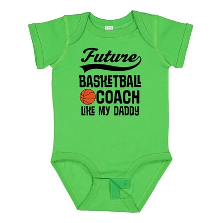 

Inktastic Future Basketball Coach Like Daddy Gift Baby Boy Bodysuit