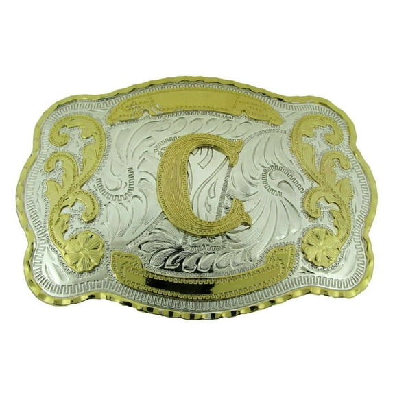 Letter Initial Name C Alphabet Monogram Western Rodeo Texas Style Costume Cowgirl Cowboy Jumbo Large Size Style New