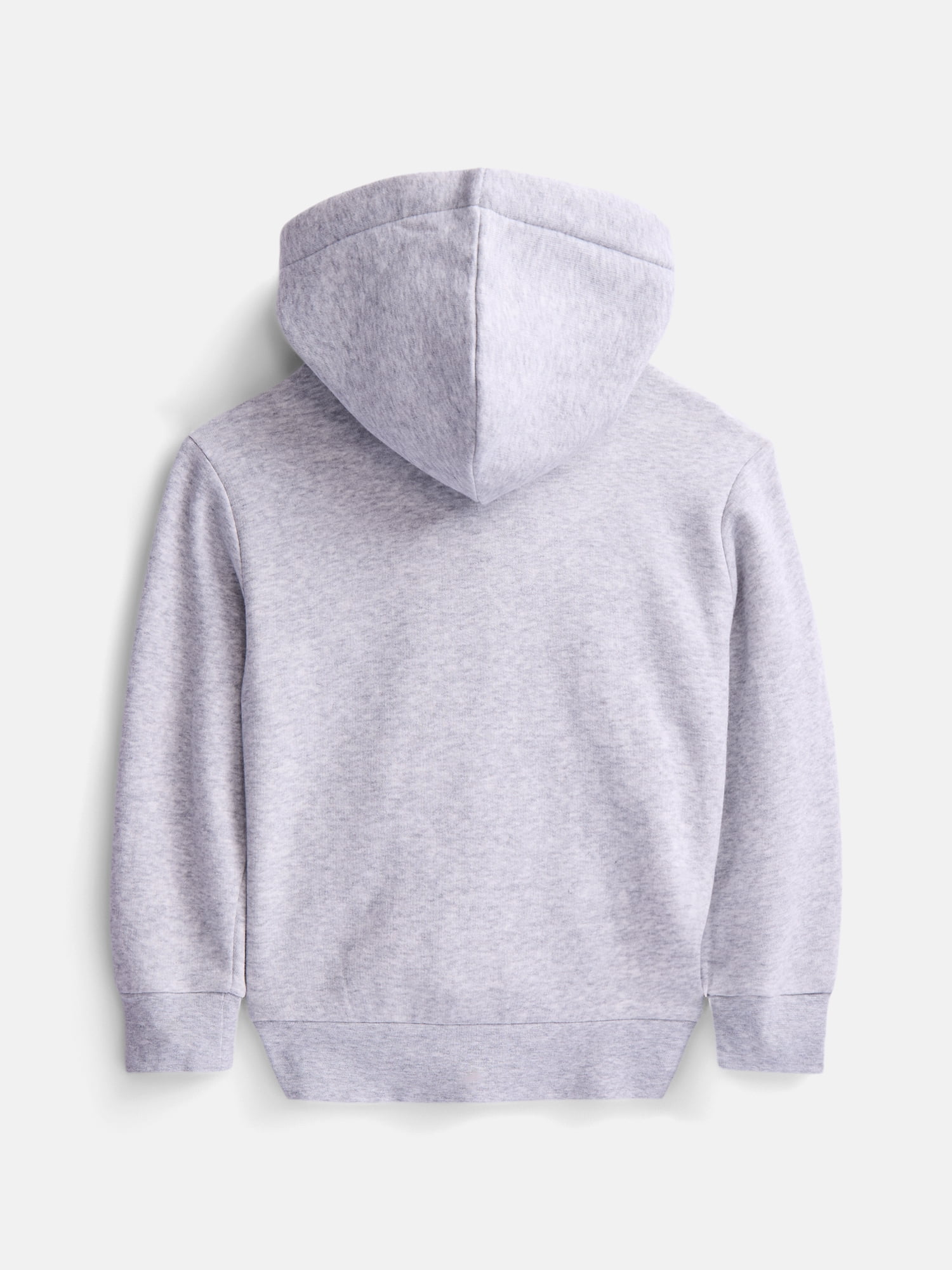 Wonder Nation Girls' Pullover Fleece Hoodie, Sizes 4-18 & Plus