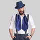 thumbnail image 3 of WORGEOUS Bufanda liviana para hombres reembolsos del cuello de poliéster de moda para invierno de moda y cómodo ideal para bodas y fiestas occidentales, 3 of 8
