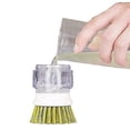 thumbnail image 4 of Soap Dispensing Palm Brush Storage Set Washing Up Brushes With Stand Hand Kitchen Tools, 4 of 4