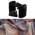 thumbnail image 6 of Colaxi Saddle Bags Set Trail Riding Saddle Bags Gift Portable Versatile Oxford Cloth Outdoor Equestrian Sports Pommel Bags Black, 6 of 10