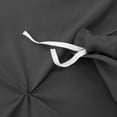thumbnail image 2 of Nestl  Pinch Pleat Duvet and Comforter Set - Down Alternative Comforter and Ultra Soft Microfiber Duvet Set Black Queen 4 Piece, 2 of 5