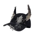 thumbnail image 4 of Gorra de béisbol con orejas de animal, regalo, gorra vaquera ajustable para deportes, baile y actividades al aire libre. Orejas cortas negras, 4 of 8