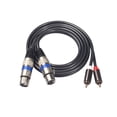 thumbnail image 1 of NARABB Male to Male Cable,Converter 2 XLR to 2, Extension Cable, 1 of 7