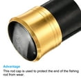 thumbnail image 5 of Unique Bargains 21mm Dia Plastic Fishing Rod End Cup Protector, 5 Pack, 5 of 5