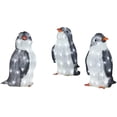 thumbnail image 3 of 3pc Light-up Penguin Christmas Outdoor Decorations With Led Garden Lights，Large,KAI, 3 of 4
