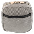 thumbnail image 3 of Neceser de viaje para maquillaje: organizador de artículos de tocador con cremallera de 14 x 14 x 6 cm y compartimentos. Neceser portátil para desplazamientos diarios y viajes cortos., 3 of 7
