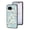 Green, variant on Case for Google Pixel 10a, Tempered Glass Back + TPU Frame, Floral Pattern Diamond Ring Stand Ultra Slim Lightweight Anti-Scratch Back Case Drop Protective Support Magnetic Car Mount - Purple