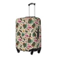 thumbnail image 2 of Daiia Tropical Mask Flamingo Luggage Cover, Thickened Washable Travel Luggage Covers, Elastic Unique Baggage Covers for 18-20 inch Luggage-Large, 2 of 9