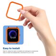 thumbnail image 3 of FRCOLOR Watch Shell 1Pc Stylish Frame Protective Case for POP Bip U Smart Watch Compatible,1.65"X1.5"X0.2", 3 of 5