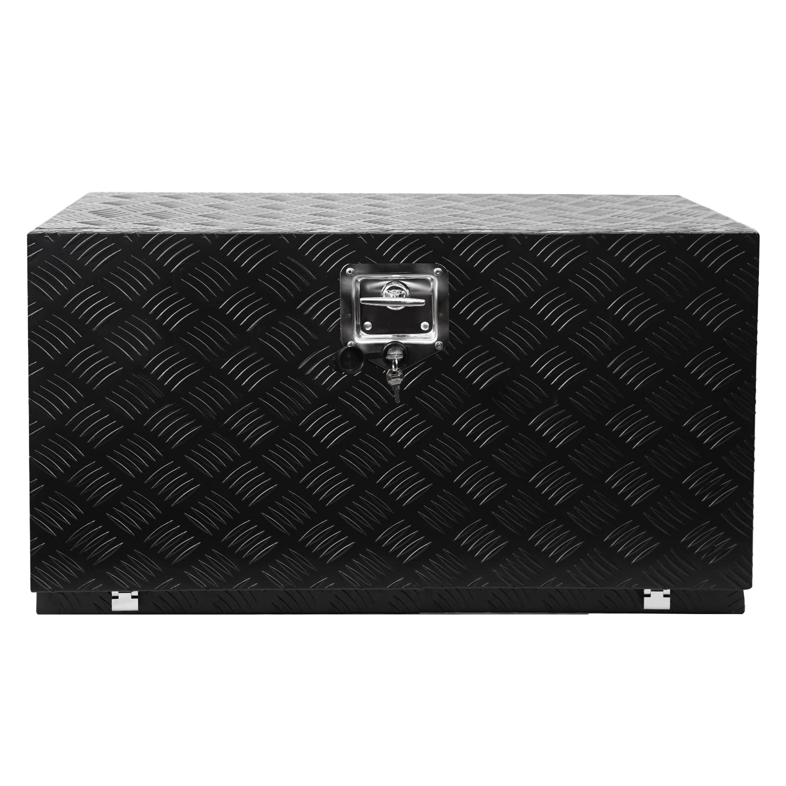 Kidlove 30 Inch Heavy Duty Aluminum Diamond Plate Tool Box Chest Box