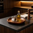 thumbnail image 4 of Natural Wooden Serving Tray, Irregular Wood Food Platter, Solid Wood Snack Serving Plate, Handmade Wooden Dessert Tray, Multi-purpose Wooden Display Board, Tea Coffee Serving Dish for Home Use, 4 of 5