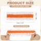 thumbnail image 2 of Uxcell Armband Garter, 4pcs Anti-Slip Sleeve Garter Men Shirt Sleeve Holder Elastic Belt Costume Accessories Decoration for Party, Naranja sobre blanco, 2 of 6