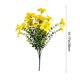 thumbnail image 3 of Plantas Verdes Artificiales De Plástico Ramo de flores artificiales de plástico amarillo para decoración de jardín,hogar y exteriores (1 pieza) Rkxzt, 3 of 8