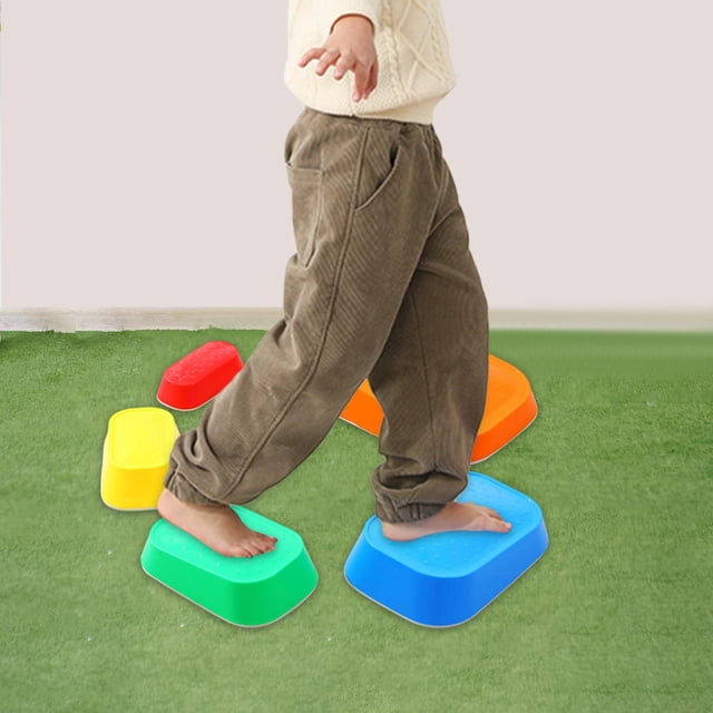 Piedras de río de equilibrio perfke juguetes de entrenamiento de equilibrio estilo C
