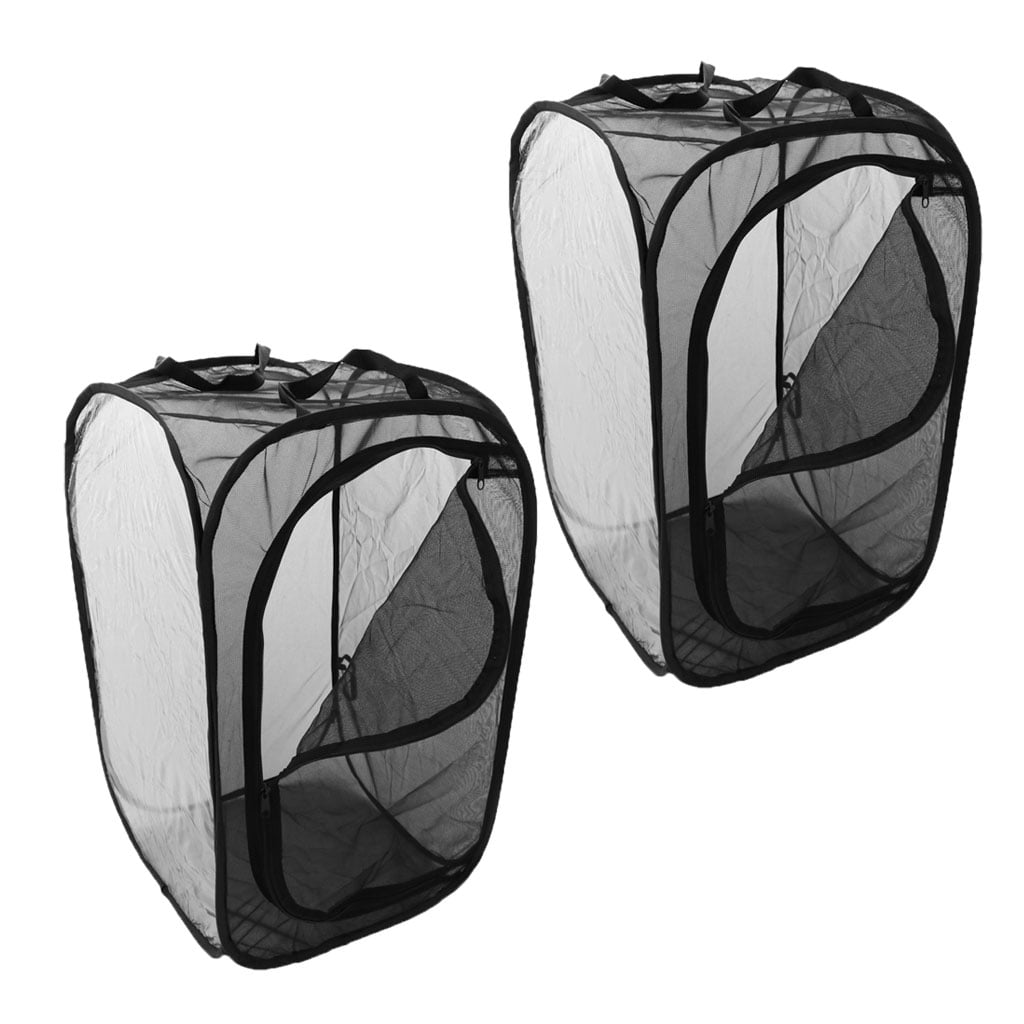 Serenable 2X Foldable Insect Butterfly Habitat Cage Housing Enclosure Terrarium 