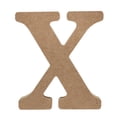 thumbnail image 1 of Belle Lettre Anglaise Forme Statue Décor à la Main Bien Sculpté Modèle de Statue MDF pour la Maison, 1 of 10