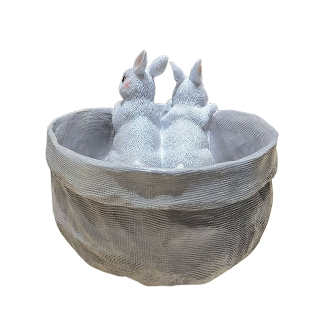 Succulent Planter Garden Pots,Rabbit Flower Pot Succulent Animal Shaped Planter Pots Rabbit Flower Pot Ultra Responsive