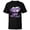 Black, variant on Disney Daisy Duck Racing Team "VROOOOSH" Race Car Driver - Short Sleeve T-Shirt for Kids - Customized-White