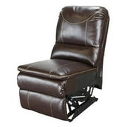 Lippert Components 353994 Armless Recliner Sofa, Jaleco Chocolate