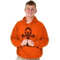 thumbnail image 5 of Ankh Egyptian Cross Symbolic Spiritual Hoodie Sweatshirt Women Men Brisco Brands X, 5 of 6