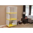 IRIS 2Tier Cat Cage, Tan