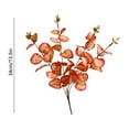 thumbnail image 4 of Cheapark Artificial Eucalyptus Imitation Plastic Plant 1 Piece Garland Decoration Fake Shrub for Wedding Hotel Hall Party Indoor Home Table Centerpiece, 4 of 6