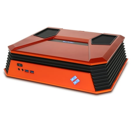CYBERPOWERPC Syber SCC0100 Orange Mini ITX Gaming