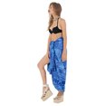 thumbnail image 2 of HAPPY BAY Women's Beachwear Summer Bikini Wraps Beach Wrap Coverups Sarong Skirt Bathing suit Swimsuit Swimwear Swim Cover up for Women One Size Royal, Leaves, 2 of 5