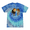Blue Jerry, variant on Wild Bobby, Wild African Lion and Cheetah Animal Lover Tie-Dye T-Shirt